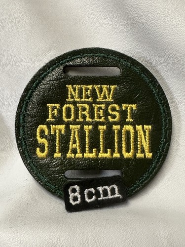 8cm green leather - 8cm,
