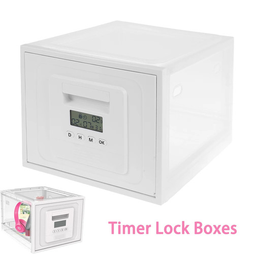 Timer lock boxes anti dust - lock,