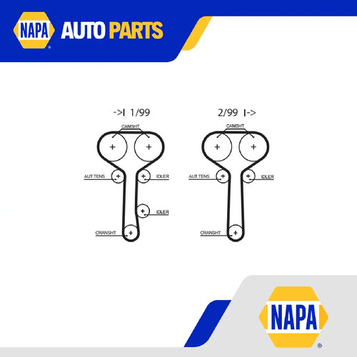 Timing belt fits - fits, ford