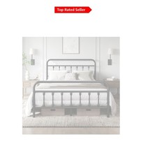 Vintage Iron Double Bed Frame