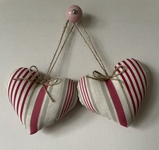 Pair Heart Door Hangers Clarke