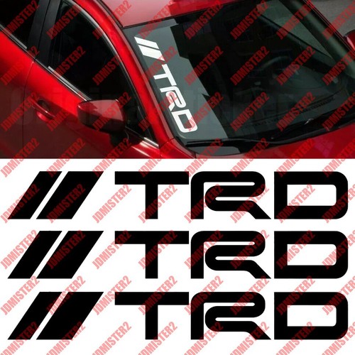 Trd windshield car sticker - windshield,