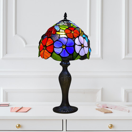 Flower tiffany style - style, table