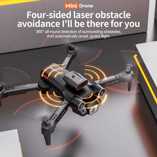 Drone with dual camera - with,