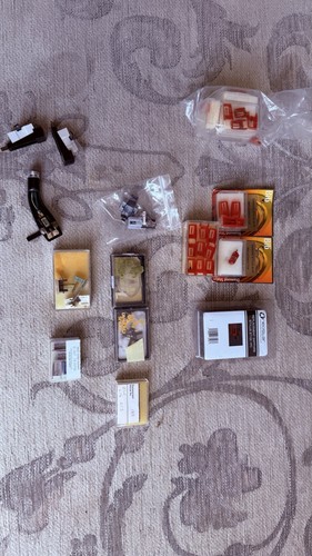 Various record player - player, needles
