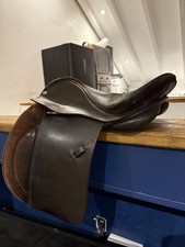 Silhouette Show Saddle Wide 16 Inch Brown