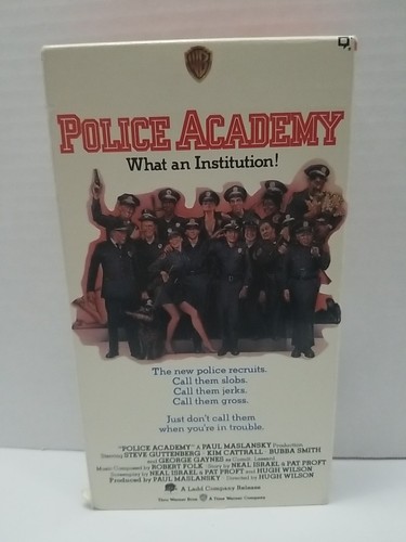 Vintage police academy vhs - academy,