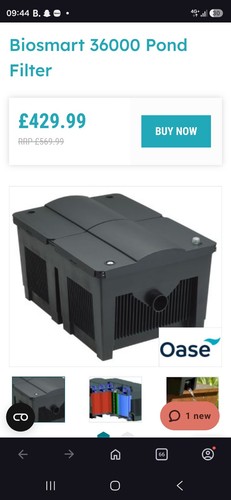 Oases biosmart 36000 pond - 36000,