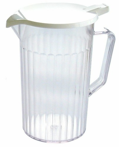 Plastic jug with lid - plastic,