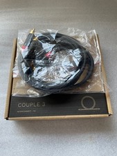Rega Couple3 RCA Interconnect Cables - 1m Stereo Pair, Original box