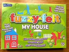 Fuzzy Felt 'My House', over