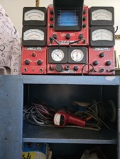 Rare vintage Sun 710 tune tester with Wires and Manual