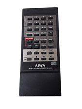 GENUINE  Aiwa RC-104  Digital CD Deck Compact Disc Audio Remote Control  XC-700