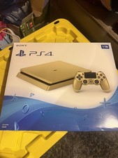 Ps4 Slim 1tb Gold Box Only