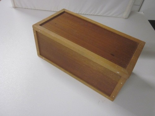 Wooden box with - wooden,