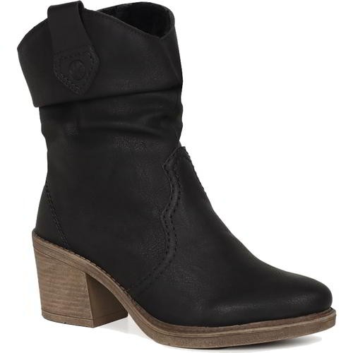 Rieker womens ladies black - womens,