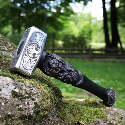 Viking hammer with freya tree - viking,