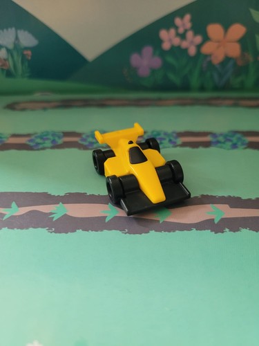 Playmobil race car yellow - race, &