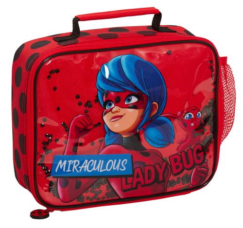 Miraculous lunch bag - bag, red