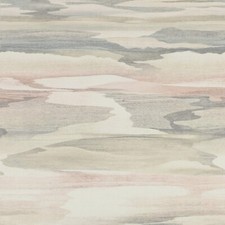 Jane Churchill Cloudscape Vinyl Wallpaper J8003-02 Colour Pink/Multi