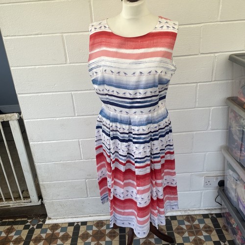 Laura ashley cotton sleeveless - ashley,