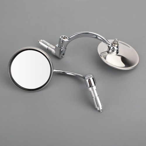 Chromehandlebar end mirrors - chromehandlebar,