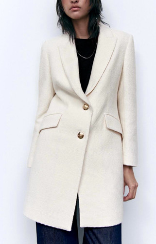 Zara tweed bouclé textured - tweed/bouclé,