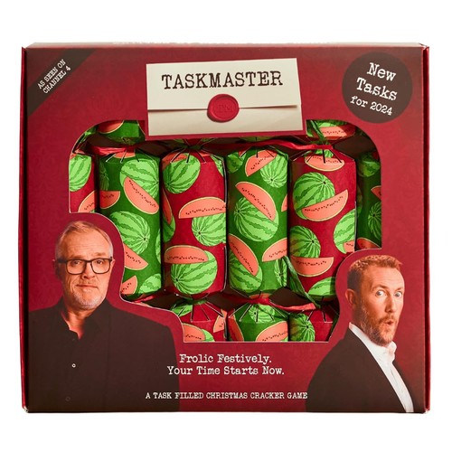 Taskmaster christmas crackers - taskmaster,