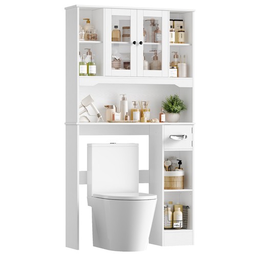 Tall bathroom cabinet - tall, toilet