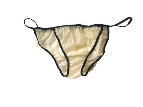 Latex panties rubber bikini - latex,