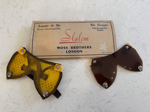 Vintage slalom ski goggles - vintage,
