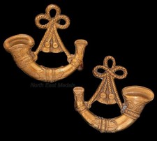 Pair of Bugle Shoulder Title