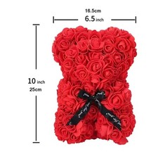 Rose Teddy Bear Flower Bear