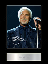 Tom Jones Signed Limited