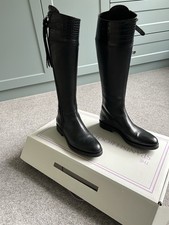 Spanish leather riding boots