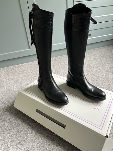 Spanish leather riding - , boots