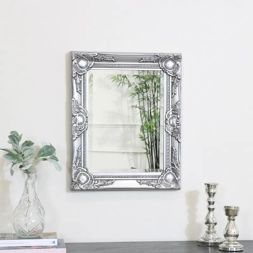 Silver wall mounted - mounted, mirror