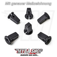 15x Body Clip Grommet