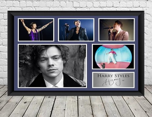 Harry styles signed photo - styles,