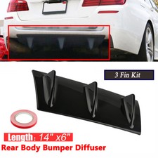 Car ABS Spoiler Rear Shark Fin