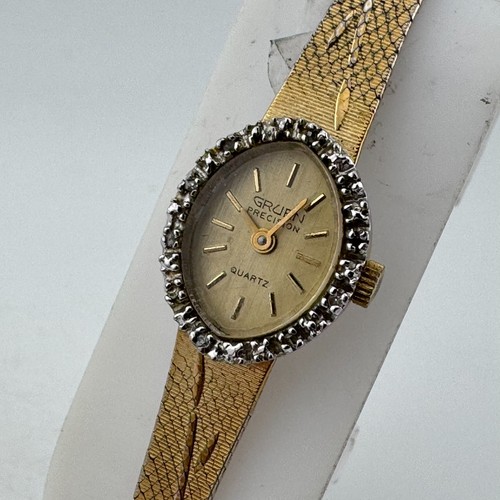Vtg gruen precision quartz - vtg,