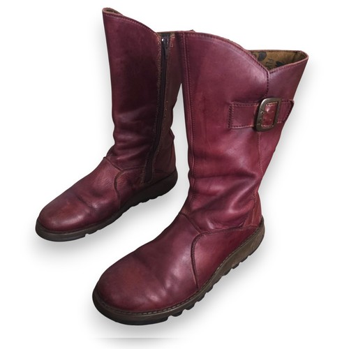 Fly london leather - up, dark