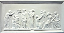 Small modern plaster cast of