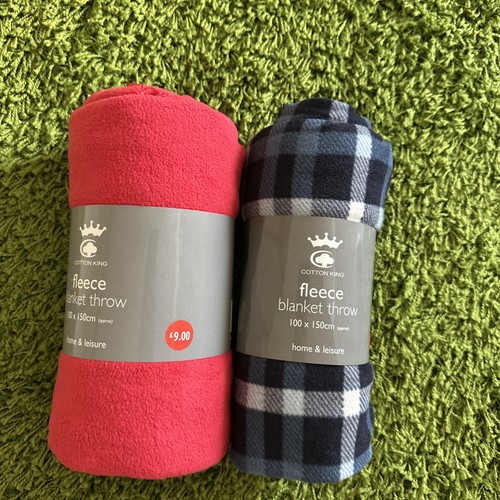Fleece blanket bundle - 2,