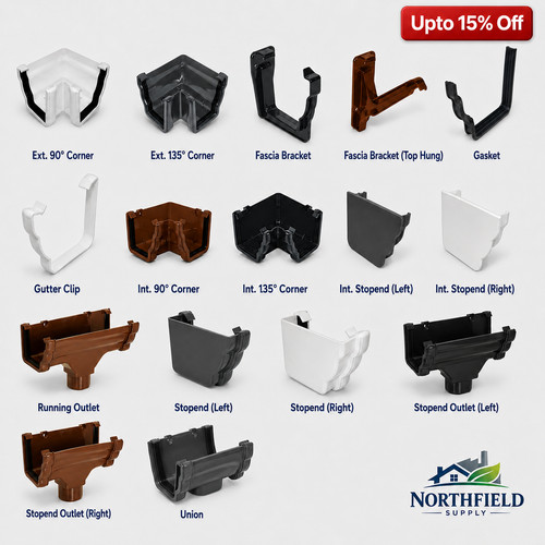 Niagara ogee guttering upvc - niagara,