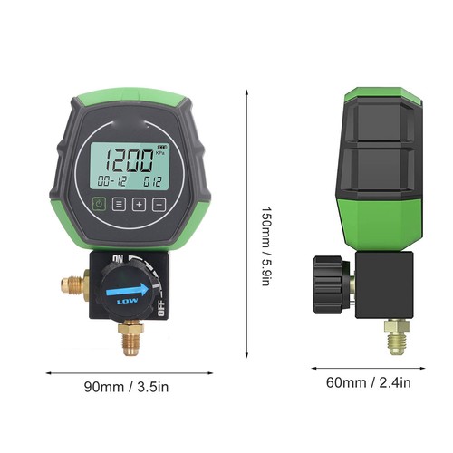 Digital manifold gauge vacuum - gauge,