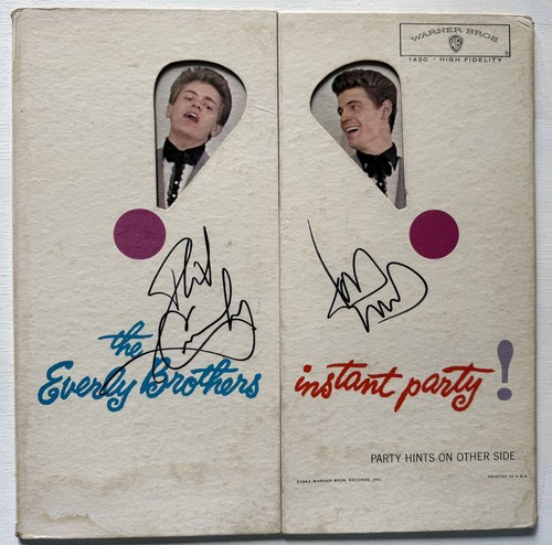 Don phil everly signed - don,