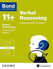 Bond verbal reasoning - bond, 11+: