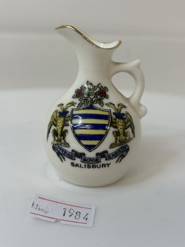 Arcadian crested ware jug - arcadian,