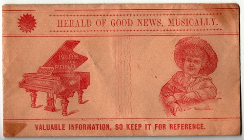 1890 ivers pond - ivers, piano